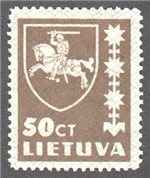 Lithuania Scott 304 Mint